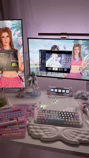 Lulu ྀིྀིྀིྀིྀི on Instagram: "Thank you @kiiboom.official for the cutest keycap set, Im obsessed with these cat pudding keycaps ུ💿͜๑๑⃘ྀི🎀ྀ⁀ ‎▸ 𐙚 ♡ı||ııı||⊹ ♡ ♡ . ⊹ . ｡ﾟﾟ･｡･ﾟﾟ｡ ﾟ｡ ʚ🎀ɞ ｡ﾟ ⊹ . ﾟ･｡･ﾟ ⊹ ♡ ⊹ ♡ ⊹ Dm or email for collabs 🪄 Loouulitah@gmail.com 💌 ‎▸ 𐙚 ♡ı||ııı||⊹ #keyboard #keyboardasmr #gamergirl #gamingsetup #pc"