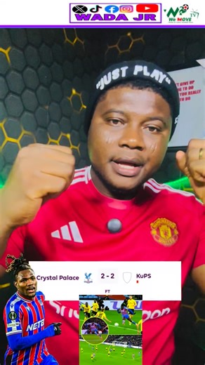 WADA JR | 🤯🦅 Crystal Palace draw an Unknown club 2-2 at Home | Instagram