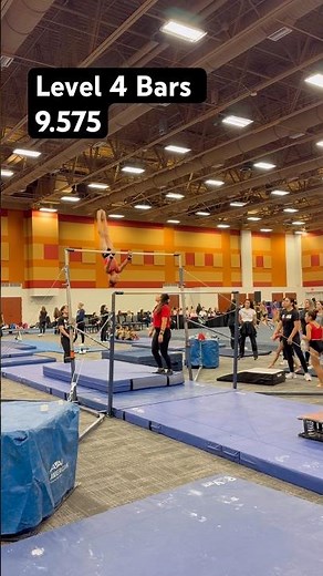 Level 4 Bars - 9.575. 🥈 Last meet as a level 4! #gymnast #unevenbars #usagymnastics #gymnastics