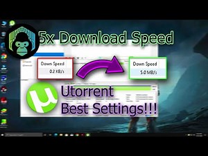 [GUIDE] How to Speed Up Download Speeds in uTorrent for Windows