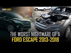 THE WORST PROBLEM WITH THE FORD ESCAPE 2013 - 2018