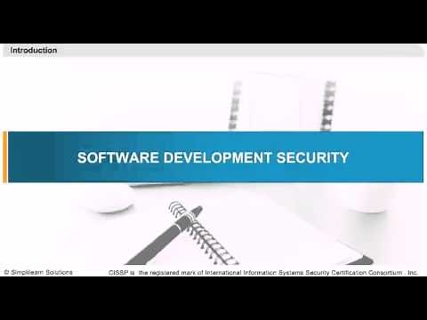 Introduction to Software Development Security | CISSP Training Online | CISSP Video Training