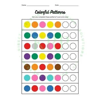 Engaging Patterns and Shapes: A 30-Page Worksheet Packet