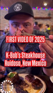 21K views · 229 reactions | First video of 2025 is at the same place where we filmed the first ever South Texas Eats & Treats video! K-Bob's Ruidoso in Ruidoso, New Mexico. Happy New Year! Saludos raza | South Texas Eats & Treats | Facebook