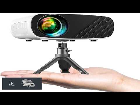 Mini Projector ELEPHAS Portable Projector for iPhone 7000L with Synchronize Smartphone