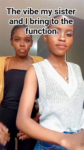 The vibe my sister and I bring to the function #sistervibes #sisterhood #trending #shorts#funny