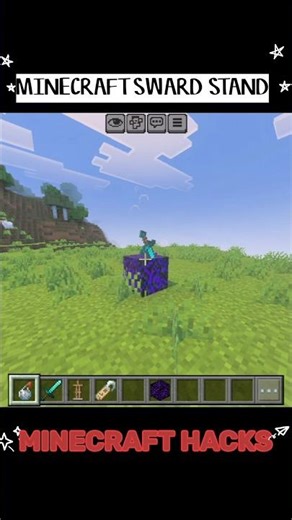 MINECRAFT SWORD STAND#minecraft