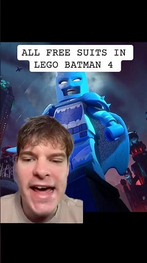 How to Unlock every FREE Suit New Lego Batman game