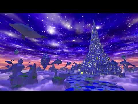 CLOUD TOWERS OF ATLANTIS 雲の王都 | 90s Low Poly Ambient Vaporwave