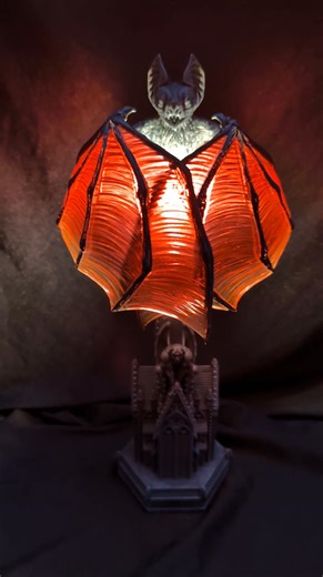 5.6K views · 85 reactions | Shadow Wing Bat Lamp 驪 | Midnight Rose Emporium | Facebook