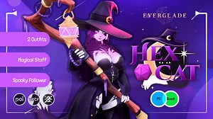 Hex Cat VRChat Avatar [PC   Quest]