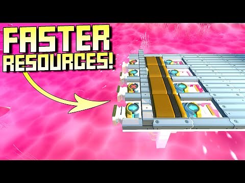 Permanent Resource Managers for Better Efficiency! - Scrap Mechanic Survival Mode [SMS 60]
