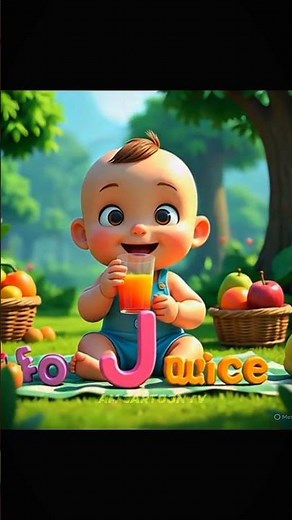 A to Z Cartoon Letters with Cute 3D Characters | Kids Learning Video