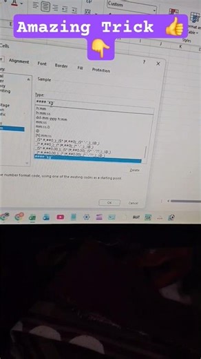 Excel tips and tricks | Custom formatting #exceltips #excel