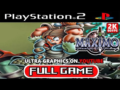 MAXIMO GHOSTS TO GLORY - Full Gameplay Walkthrough (PS2) 60FPS
