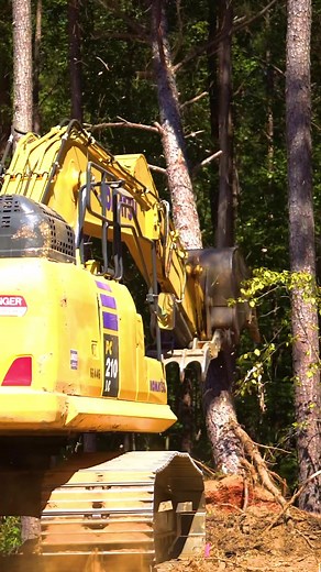 Answering a call on the job site is just yelling ‘HELLO?!’ over a jackhammer and hoping it wasn’t important. #foryou #construction #landclearing #fyp #trending