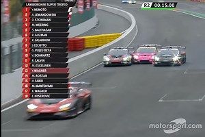 VIDEO: Guzmán y el fuerte accidente en Spa