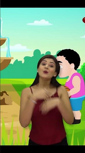 Action Songs in English | #shorts | Nursery Rhymes For Children | Pebbles Pre School Learning