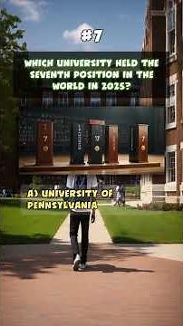 "World’s Best Universities Ranked 2025 🔥 | Study Abroad Dream List!"