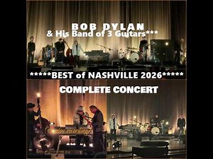 Bob Dylan FULL SHOW Nashville, TN August 1, 2026 (Best recording, IMHO - soomlos tape)