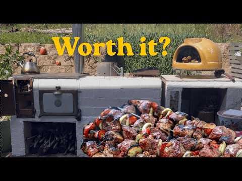 Complete Outdoor Kitchen Setup | Cooking Real Food