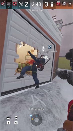 The best sledge in Siege X