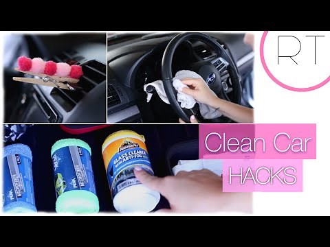 Clean Car Hacks & Organizing Tips
