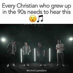 Our 90's CCM Medley is out now 🎉 Take a trip down memory lane with some of your favorite artists! dc Talk newsboys (official) @Michael W. Smith Audio Adrenaline Listen now: https://sng.to/anthemlights/90s-ccm-medley | Anthem Lights