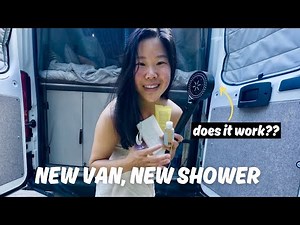 Trying My New Off-Grid Shower For The First Time (Does it Actually Work?)