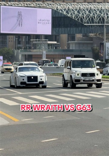 RR Wraith vs G63: Epic Duel in Dubai