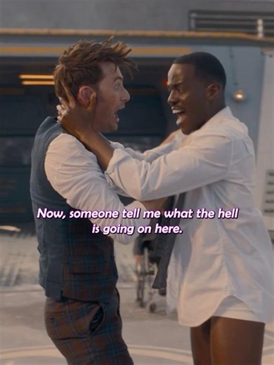 The Doctor began a binary regeneration. #doctorwho