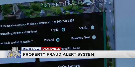 Here's how to sign up for free property fraud alerts