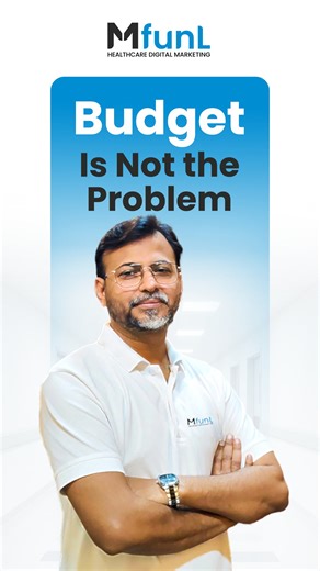 𝗕𝘂𝗱𝗴𝗲𝘁 𝗜𝘀 𝗡𝗼𝘁 𝘁𝗵𝗲 𝗣𝗿𝗼𝗯𝗹𝗲𝗺 More ad spend doesn’t mean more patients. 𝗕𝗼𝗼𝗸 𝗮𝗻 𝗔𝗽𝗽𝗼𝗶𝗻𝘁𝗺𝗲𝗻𝘁, 𝗖𝗮𝗹𝗹 𝗨𝘀 83369 20676 𝗩𝗶𝘀𝗶𝘁 𝗢𝘂𝗿 𝗦𝗶𝘁𝗲 - https://www.mfunl.com/ #kuntalchatterjee #mfunl #healthcaredigitalmarketingagency #digitalmarketingforsurgeon #digitalmarketingforclinics #digitalmarketingforhospitals #patientflow #healthcarebranding #doctorbranding #medicalpracticegrowth #smartmarketing #leadconversion | MfunL Healthcare Digital Marketing Agency