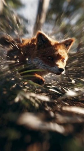 The Golden Hour Hunt: A Red Fox Story