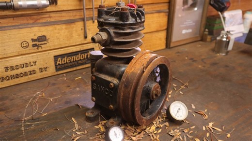 How Does This Mysterious Sanco Air Compressor Pump Air?