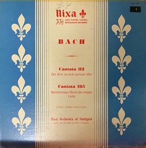 Johann Sebastian Bach - Cantata 112 / 185