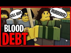 (BLOOD DEBT) NEW HILARIOUS Roblox Murder MYSTERY Game.