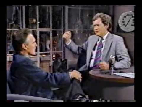 Dennis Hopper @ David Letterman, Blue Velvet