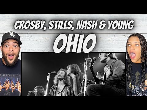 WOW!| FIRST TIME HEARING Crosby Stills Nash & Young - Ohio REACTION