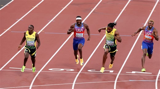 Seville puts Jamaica on top with explosive 100m worlds win