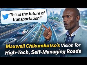 Maxwell Chikumbutso’s Vision for High-Tech, Self-Managing Roads