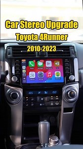 Toyota 4Runner 2010–2023 CarPlay Upgrade | 9” QLED Head Unit Install
