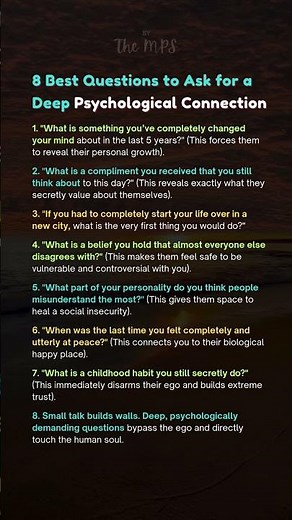 Deep Psychological Connection