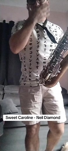 Sweet Caroline: Alto Saxophone Cover Performance