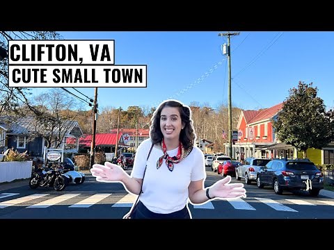 Things To Do in CHARMING Northern VA Small Town | CLIFTON, VA [vlog]