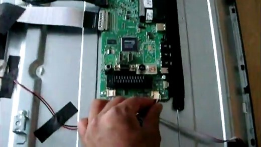 How to fix 50 inch Bush TV blank screen