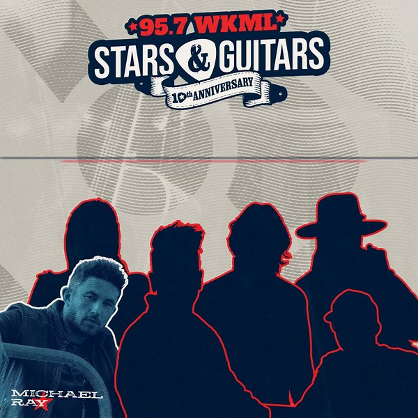 14 reactions · 7 comments | Michael Ray is our THIRD artist for our 10th Anniversary Stars & Guitars show! WE can't wait for Michael to bring his Whiskey and Rain party to our stage. #KMLStarsAndGuitars  | 95.7 WKML | Facebook
