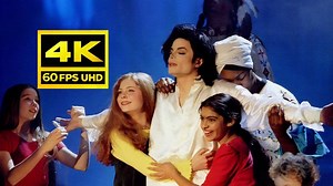 【𝟰𝗞𝟲𝟬𝗙𝗣𝗦】天神下凡！迈克尔·杰克逊「Earth Song | 地球之歌」1996年Brit Awards现场 | 视频优化 | 中英字幕