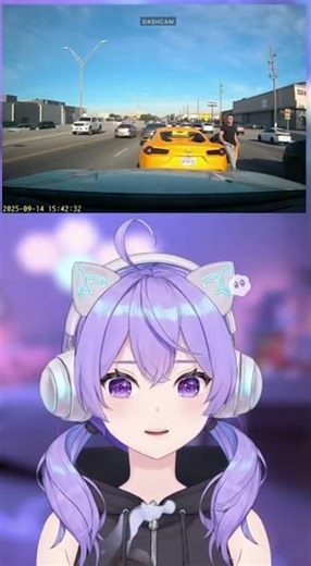 Vtuber REACTS to Crazy Road Rage FAIL