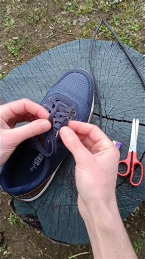 fix shoelace tips using Heat Shrink ⚡️